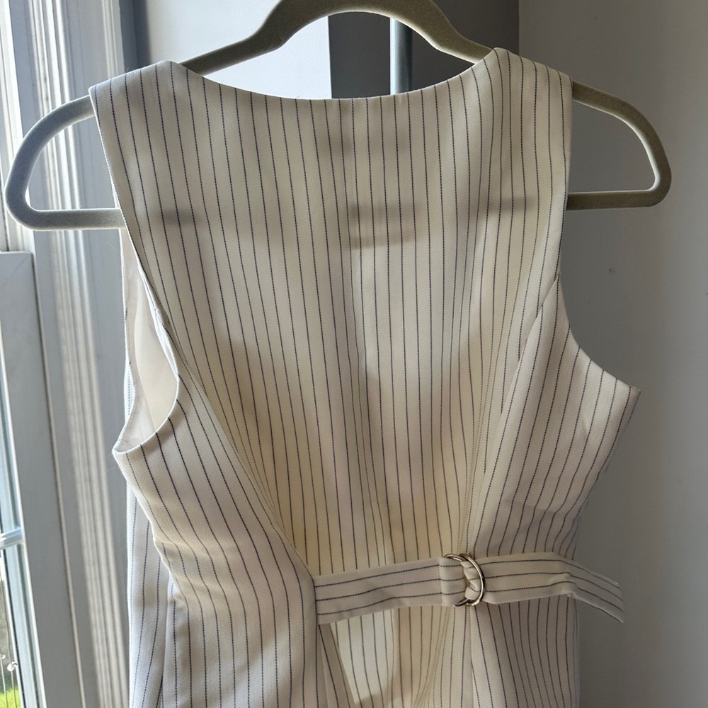 Abercrombie & Fitch White Bustier Tank Top - Picture 3 of 4